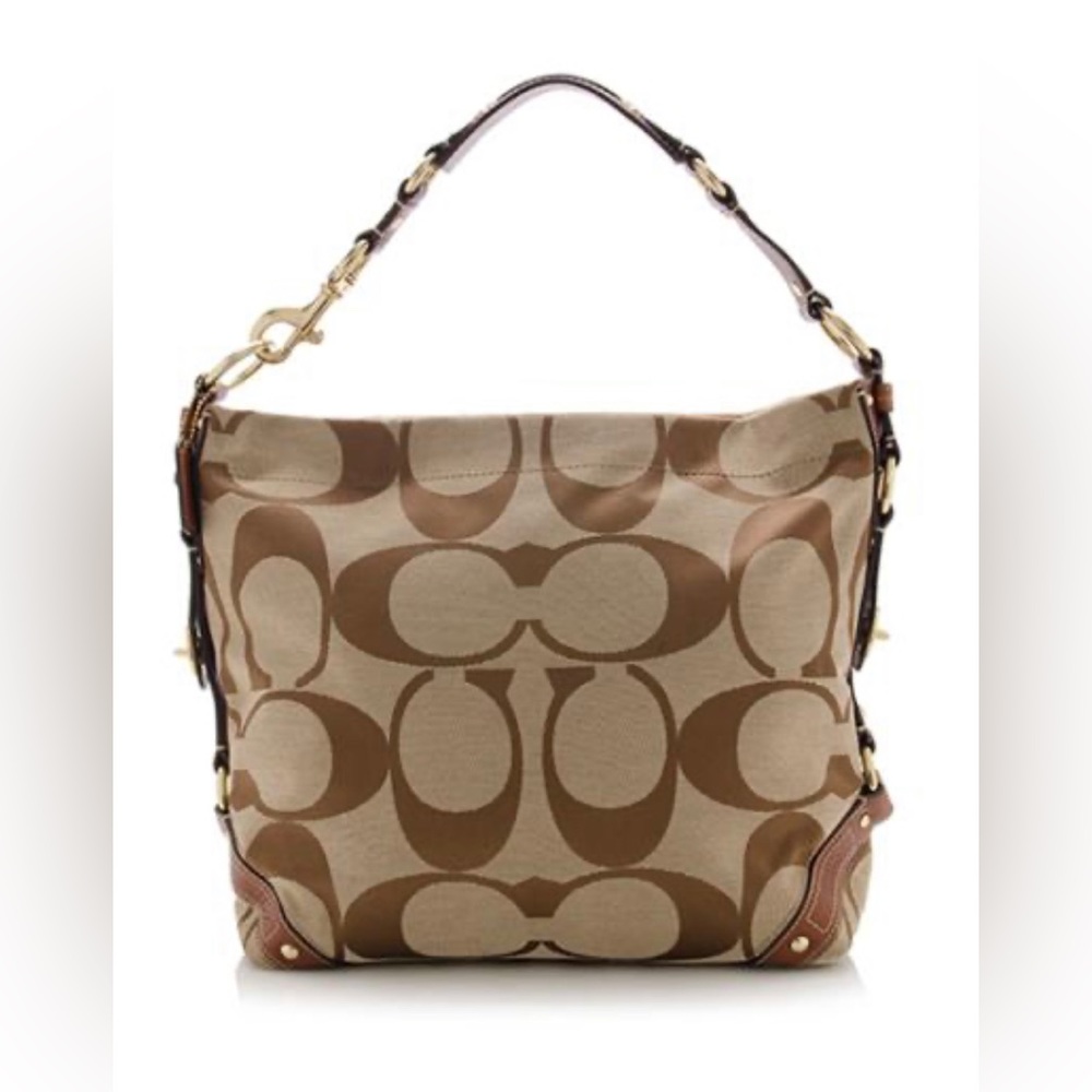 Coach 🤎JUST IN🤎 Signature Carly Large Hobo